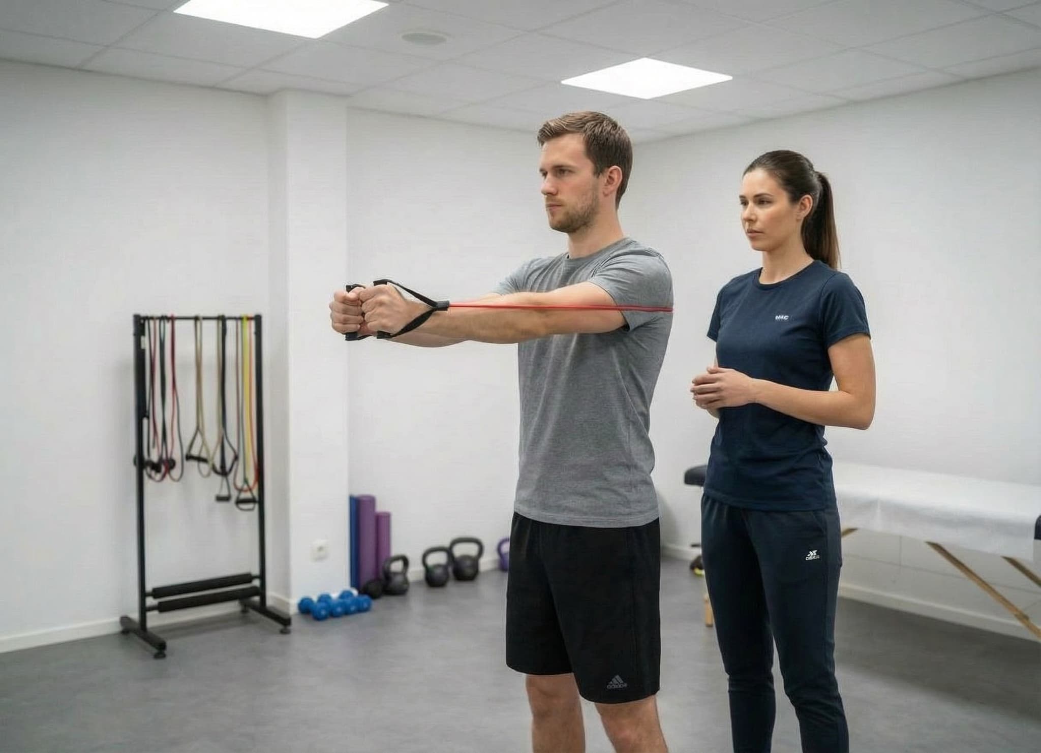 Krankengymnastik Übungen